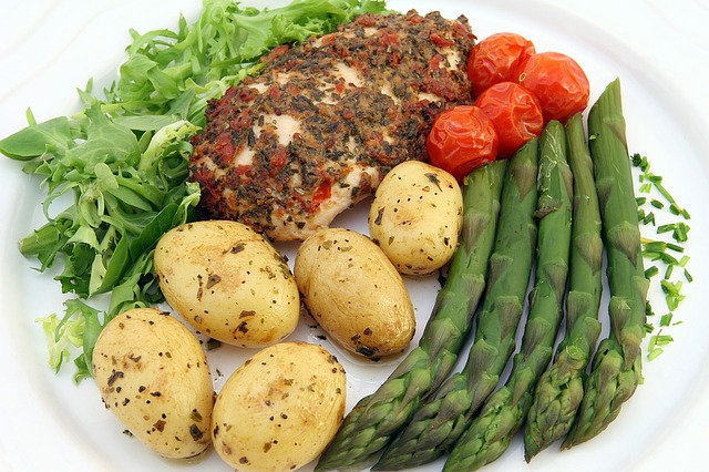 steak se zeleninou